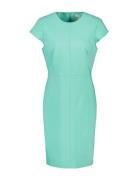 Dress Woven Knelang Kjole Green Gerry Weber