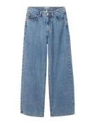 Wide Leg Denim Pants Badeshorts Blue Tom Tailor