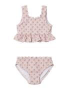 Nmffarley Swim Set Lil Bikini Pink Lil'Atelier