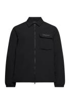 Ripstop Overshirt Tynn Jakke Black Fred Perry