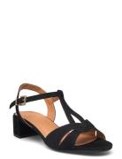 Sandals Sandal Med Hæl Black Billi Bi