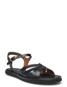 Sandals Flate Sandaler Black Billi Bi