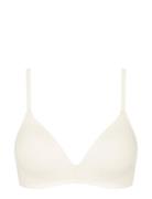 Sloggi Go Casual P Lingerie Bras & Tops Soft Bras Bralette Cream Slogg...