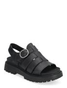 Clairemont Way Fisherman Sandal Black Full Grain Flate Sandaler Black ...