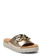 Slip-In Flate Sandaler Gold Gabor