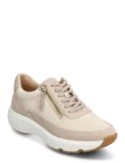 Tivoli Zip D Lave Sneakers Beige Clarks