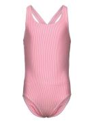 Swimsuit Badedrakt Badetøy Red Color Kids