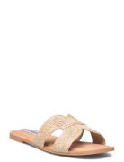 Zap Sandal Flate Sandaler Beige Steve Madden