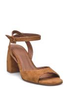 Sandals Suede Cassie Sandal Med Hæl Brown Ba&sh