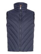 C_Palassy Vests Padded Vests Blue BOSS