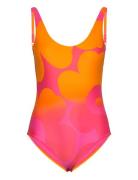 Agnetha Unikko Swimsuit Badedrakt Badetøy Multi/patterned Marimekko