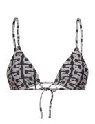 G Pattern Triangle Top Swimwear Bikinis Bikini Tops Triangle Bikinitop...