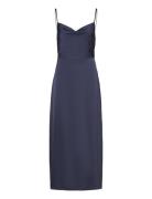 Viravenna Strap Ankle Dress - Noos Maxikjole Festkjole Navy Vila