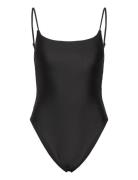 Nineties Swimsuit Badedrakt Badetøy Black Gina Tricot