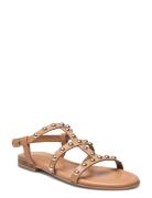 Sandals Flate Sandaler Beige Billi Bi