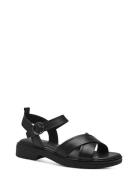 Women Sandals Flate Sandaler Black Tamaris