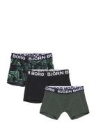 Core Boxer 3P Night & Underwear Underwear Underpants Multi/patterned B...