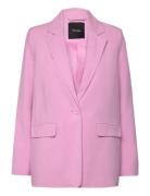 Vmcarmen Ls Loose Blazer Noos Blazers Single Breasted Blazers Pink Ver...