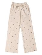 Heather Pants Morning Pyjamasbukser Pysjbukser Beige Maanesten