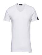 T-Shirt Tops T-shirts Short-sleeved White Replay