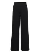 Jenna Trousers Bottoms Trousers Wide Leg Black Gina Tricot