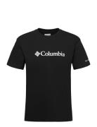 Csc Basic Logo Short Sleeve Sport T-shirts Short-sleeved Black Columbi...