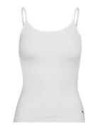 Puma Women Camisole 1P Hang Sport T-shirts & Tops Sleeveless White PUM...