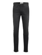 Reed Slim Fit Jeans Bottoms Jeans Slim Black Les Deux