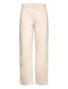 2Nd Raven Tt - Nature Denim Bottoms Jeans Straight-regular Cream 2NDDA...