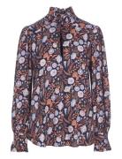 Merle Tops Blouses Long-sleeved Multi/patterned Dea Kudibal