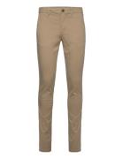 Stretch Slim Bottoms Trousers Chinos Beige Tom Tailor