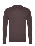 Jprcclambswool Knit Crew Neck Ln Tops Knitwear Round Necks Brown Jack ...