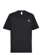 M Sl Sj T Sport T-shirts Short-sleeved Black Adidas Sportswear