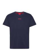 Linked T-Shirt Designers T-shirts Short-sleeved Navy HUGO