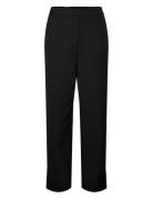 Yaslikka Hw Wide Pants S. Noos Bottoms Trousers Wide Leg Black YAS