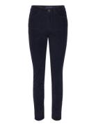 D2. Farla Cropped Cord Jeans Bottoms Jeans Skinny Navy GANT