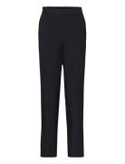 Olivasz Pants Bottoms Trousers Straight Leg Black Saint Tropez