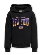 Kognewmindy L/S Hood Swt Tops Sweat-shirts & Hoodies Hoodies Black Kid...