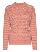 Women Sweaters Long Sleeve Tops Knitwear Jumpers Orange Esprit Casual