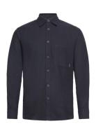 Onslawson Reg Ls Shirt Tops Shirts Casual Navy ONLY & SONS