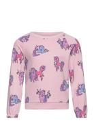 Nmfnannine Ls Sweat Bru Tops Sweat-shirts & Hoodies Sweat-shirts Pink ...