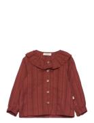 Nbfruna Ls Loose Shirt Lil Tops Shirts Long-sleeved Shirts Red Lil'Ate...