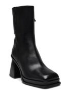 Booties Shoes Boots Ankle Boots Ankle Boots With Heel Black Billi Bi