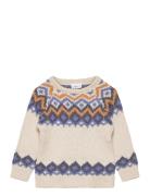 Nmmramlo Ls Knit Tops Knitwear Pullovers Beige Name It