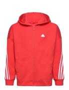 U Fi 3S Fz Hd Sport Sweat-shirts & Hoodies Hoodies Red Adidas Performa...