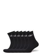 Tr Crew S 6P Sport Socks Regular Socks Black Adidas Originals