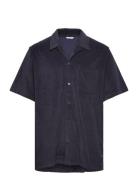 Borg Toweling Pool Shirt Tops Shirts Short-sleeved Navy Björn Borg