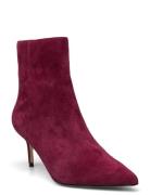 Brayan Shoes Boots Ankle Boots Ankle Boots With Heel Burgundy GUESS