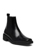 Booties - Block Heel - With Elas Shoes Boots Ankle Boots Ankle Boots W...