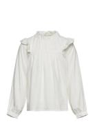 Blouse Dobby Tops Blouses & Tunics White Creamie